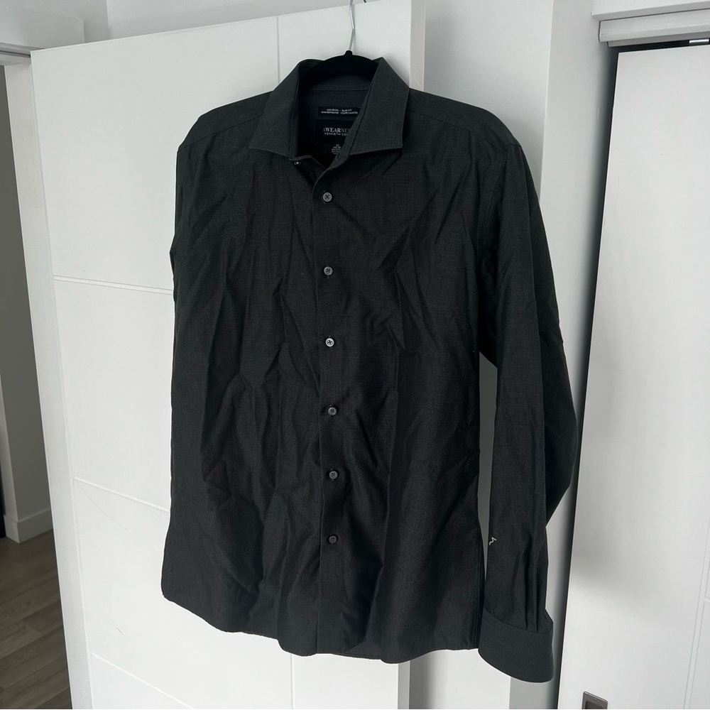 Kenneth Cole Non-Iron Slim Fit Shirt